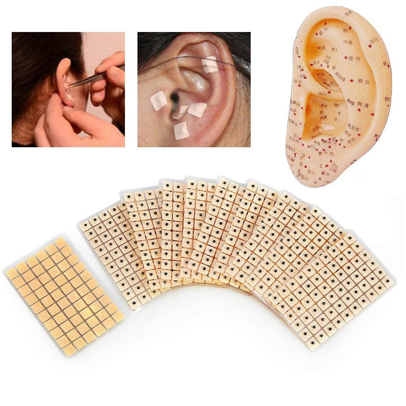[Australia] - 600 x Disposable Ear Press Seeds, Acupuncture Vaccaria Massage Bean, Acupoint Massage Bean 