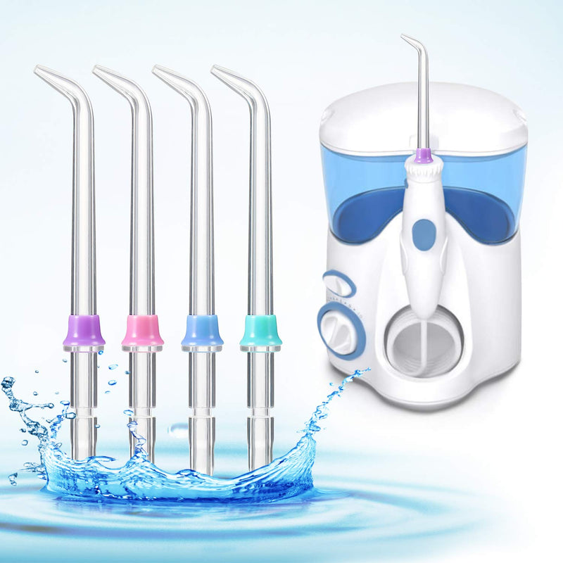 [Australia] - 10 Pieces Replacement Tips Compatible with Waterpik Water Flosser WP-100, WP-100W, WP-260 and More, Includes Classic Jet Tips, Brush Tips and Pocket Tips 