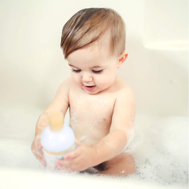 [Australia] - Babo Botanicals Moisturizing Baby 2-in-1 Bubble Bath & Wash with Natural Oatmilk and Organic Calendula, Oatmilk & Calendula 15 Fl Oz Oatmilk Calendula 15 Fl Oz (Pack of 1) 