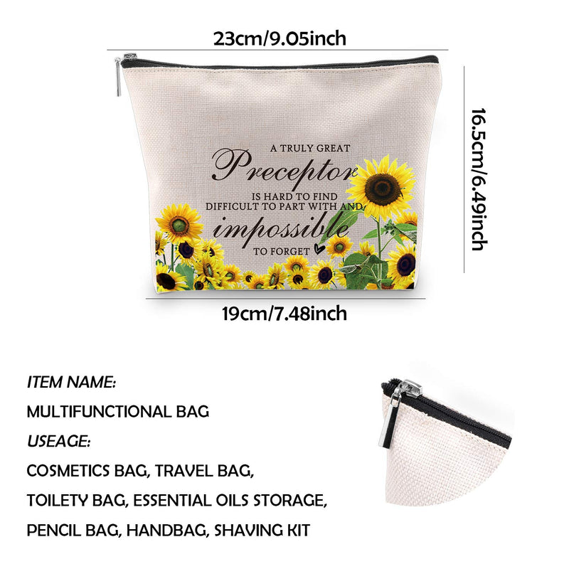 [Australia] - WCGXKO A TRULY GREAT Preceptor IS HARD TO FIND DIFFICULT TO PART WITH AND impossible TO FORGET Makeup Bag (GREAT Preceptor) 