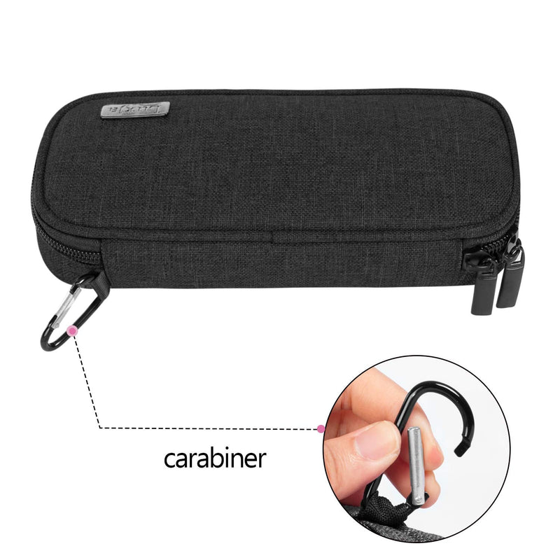 [Australia] - Luxja Insulin Travel Case, Insulin Bag for Insulin Pens and Other Diabetic Supplies (Bag Only), Black 