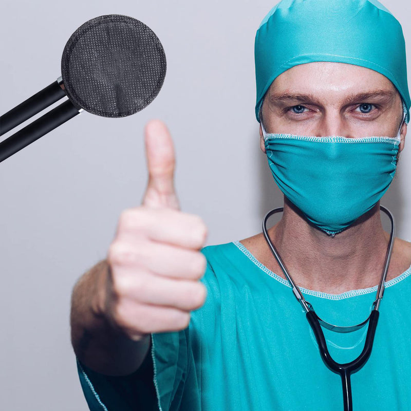 [Australia] - Ezyaid Disposable Stethoscope Covers, Non-Woven Cover for Stethoscope Head (Pack of 100) 