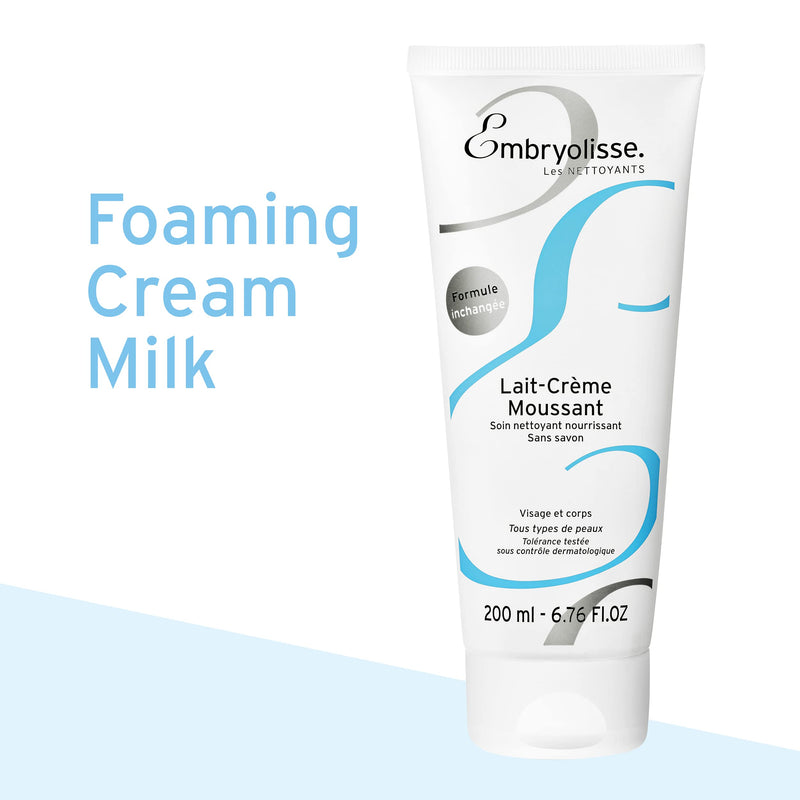 [Australia] - Embryolisse Foaming Cream Milk 200 ml 200 ml (Pack of 1) 