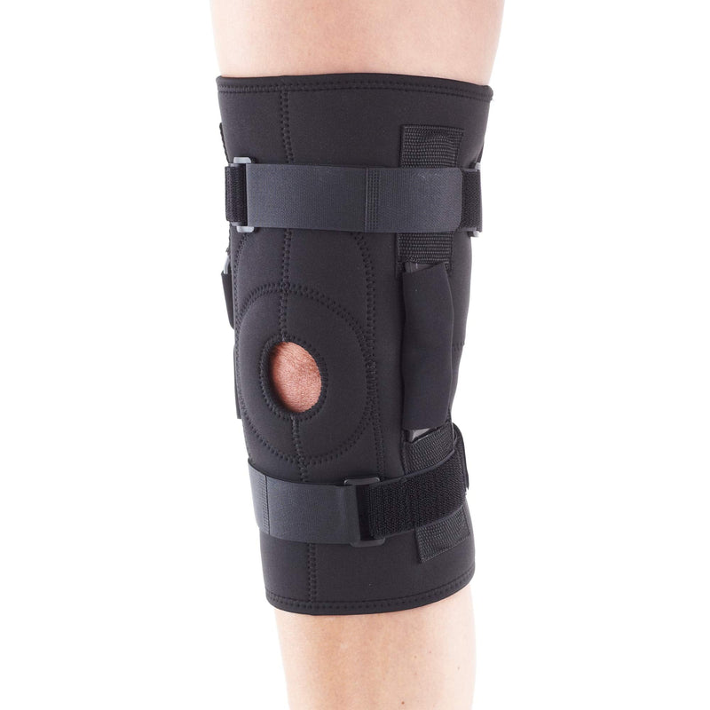 [Australia] - Rite Aid Hinged Knee Brace with Adjustable Straps, One Size Fits All - Pack of 1 | Knee Support for Pain and Stability 