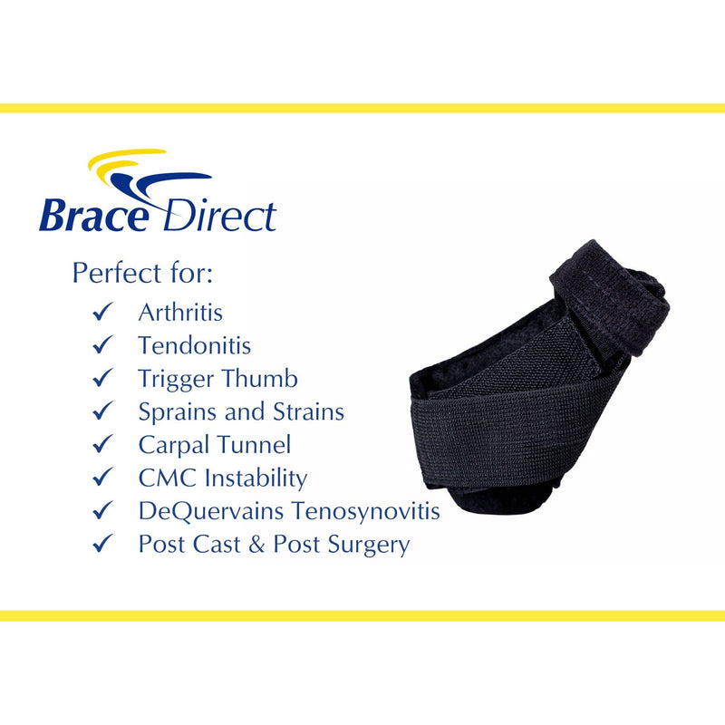 [Australia] - Brace Align Mini Thumb Spica Splint - Thumb Brace for Arthritis, CMC & MCP Joints, Tendonitis, Trigger Thumb Immobilizer L3924 - Left or Right Hand S 