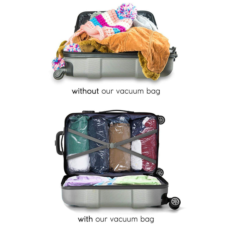 [Australia] - Generise Strong Vacuum Storage Compression Bags VAC Space Saving Compressed Bag Vacuum Travel Pack Saver 1 pack 50cm x 70cm 