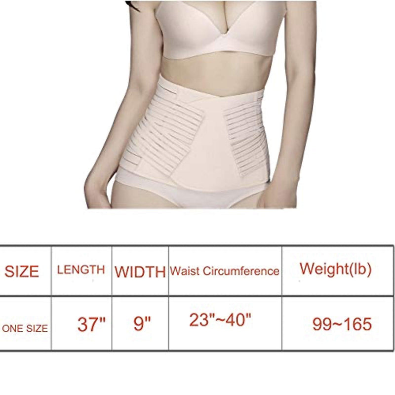 [Australia] - Postnatal Support Recovery Belly Wrap Waist Pelvis Shape Wear Girdle Support Band Belt Body Shaper 