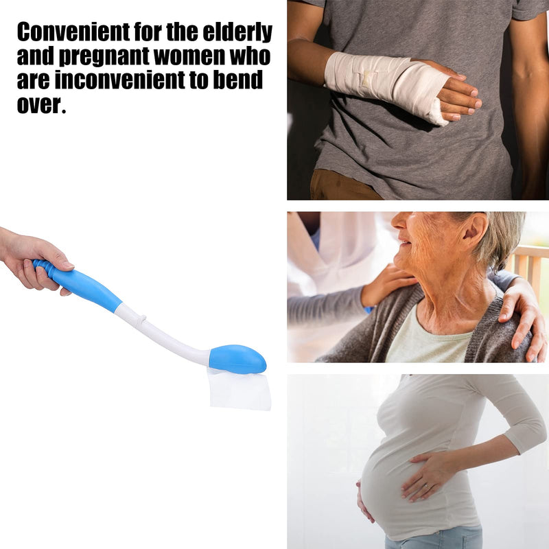 [Australia] - Weohoviy Paper Wiping Aids, Folding Toilet Aid Wiper Long Reach Comfort Tissue Grip Wiper for Limited Mobility Elderly 