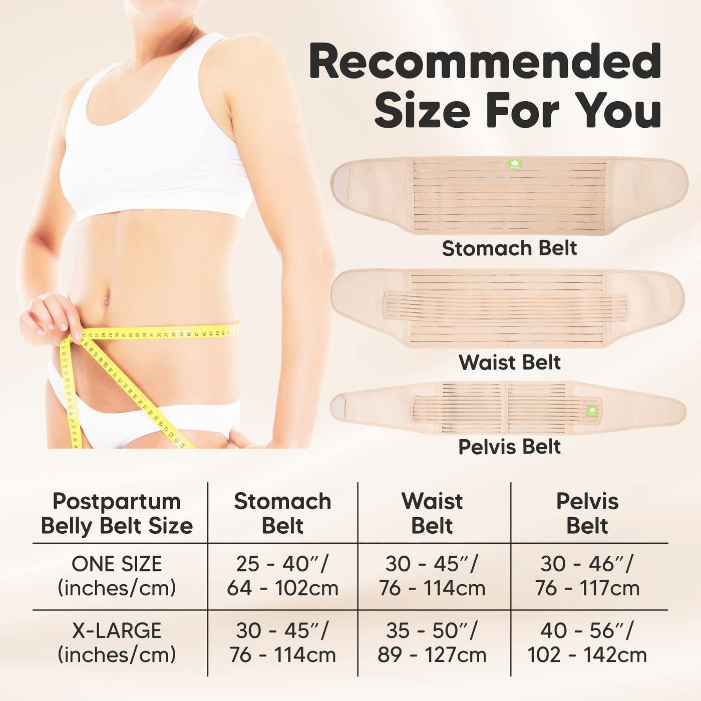  3 In 1 Postpartum Belly Band - Postpartum Belly Support  Recovery Wrap, After Birth Brace, Slimming Girdles, Body Shaper Waist  Shapewear, Post Surgery Pregnancy Belly Support Band