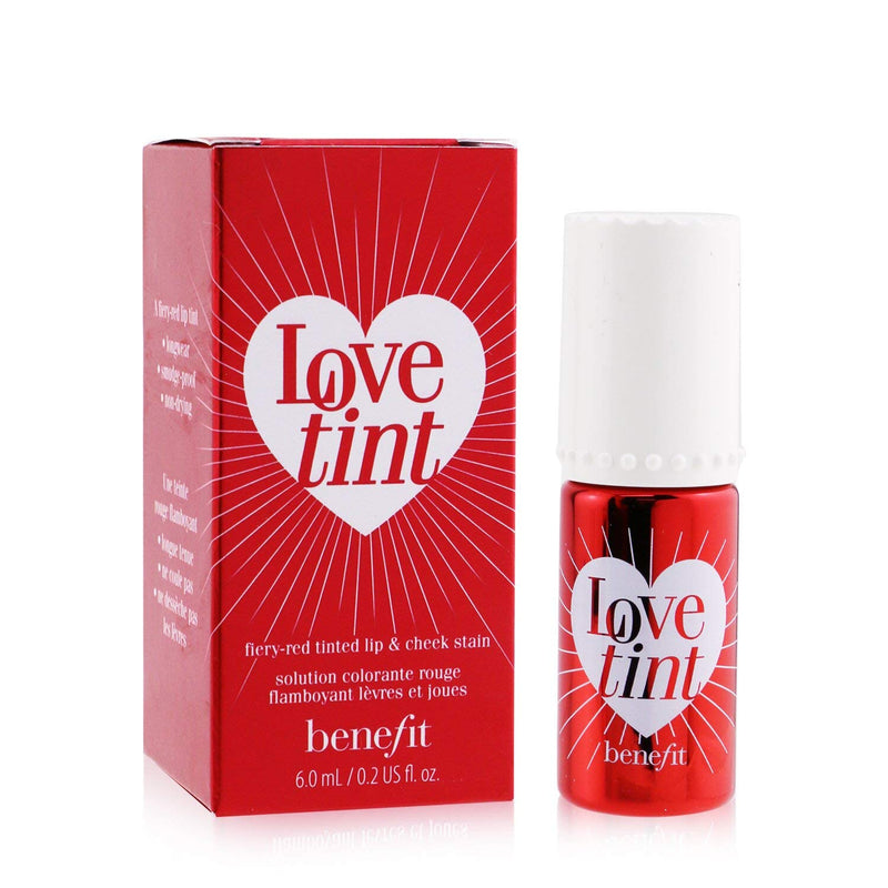 [Australia] - BENEFIT Love Tint - full 6ml size fiery-red tint lip/cheek stain in LOVE box 
