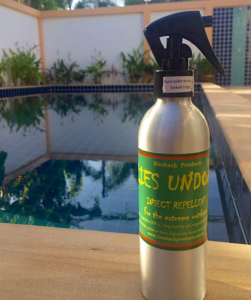[Australia] - Biteback Products 'Flies Undone'™ Powerful, Safe Mosquito and Insect Repellent with 20% Icaridin, 250ml 