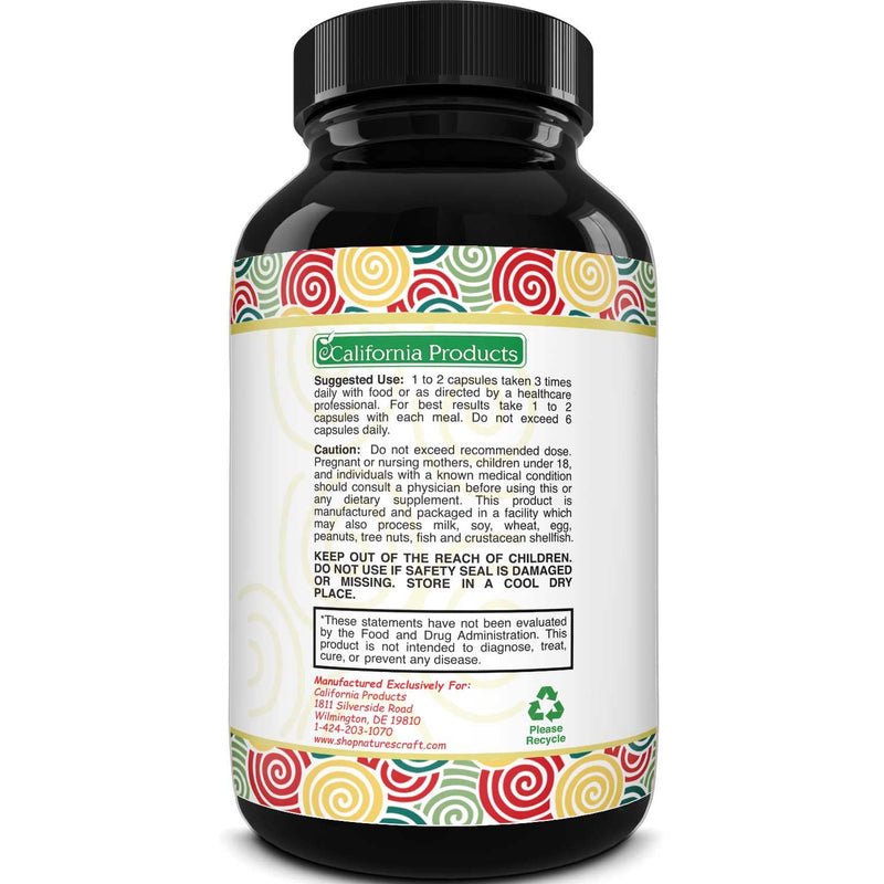 [Australia] - Digestive Enzyme Supplements for Gut Health - Pancreatin Digestive Enzymes for Digestion Upset Stomach Relief and Leaky Gut Repair - Pure Digestive Enzymes Digestion Supplement for Women and Men 