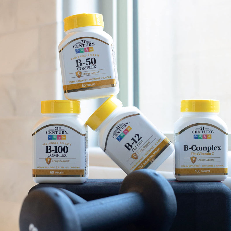 [Australia] - 21st Century B 50 Complex Prolonged Release Tablets, 60 Count (Pack of 1) 