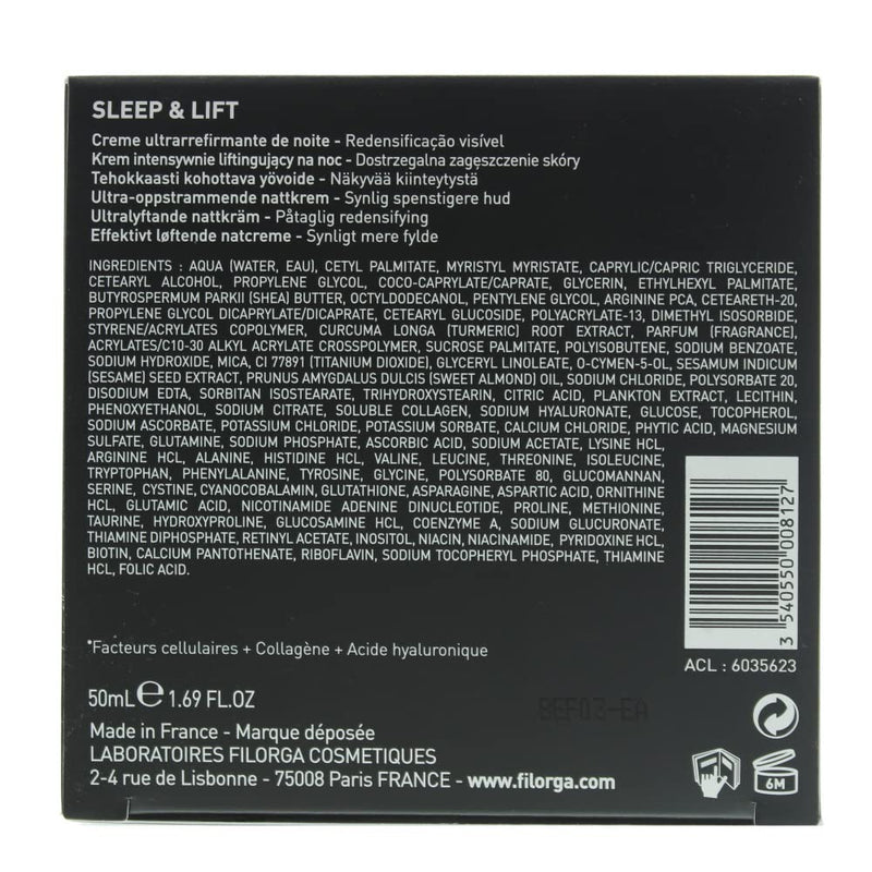 [Australia] - FILORGA Sleep and Lift Ultra-Lifting Night Cream, 50 ml (Pack of 1) 