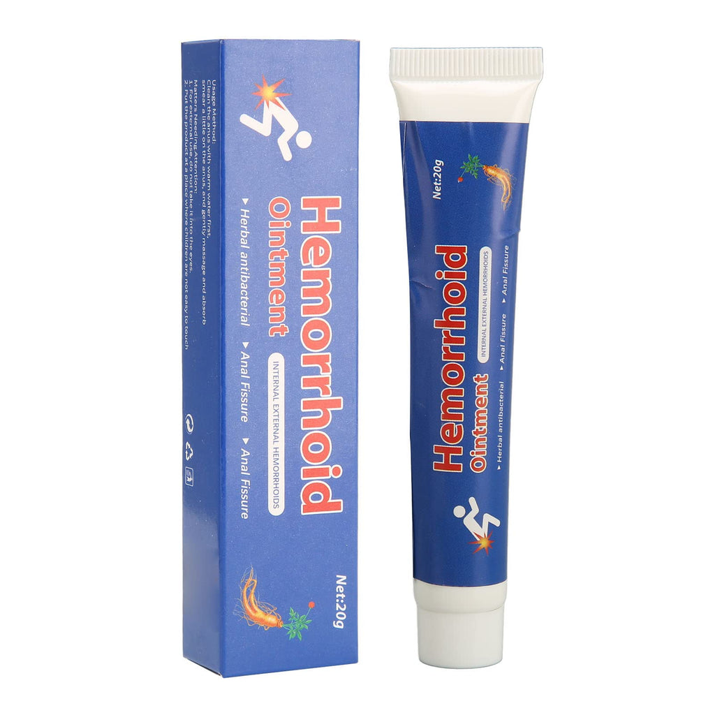 [Australia] - 2 Pcs Hemorrhoid Cream, Hemorrhoid Cream Body Creams Soothing Itching Burning Symptom Treatment Ointment Herbal Soothing Itching Ointment 