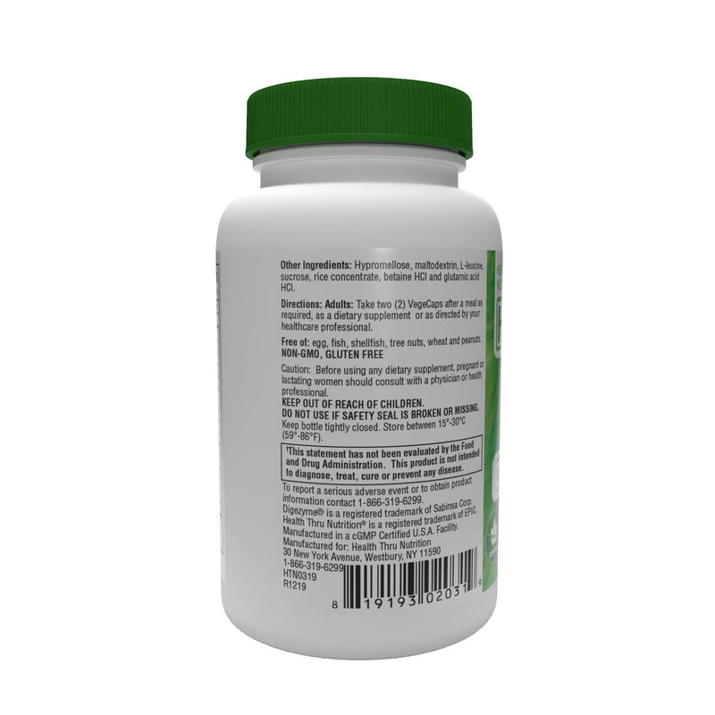 [Australia] - Health Thru Nutrition Digest-Aid Digestive Enzyme Complex Vegecaps, 520mg (Pack of 60) 