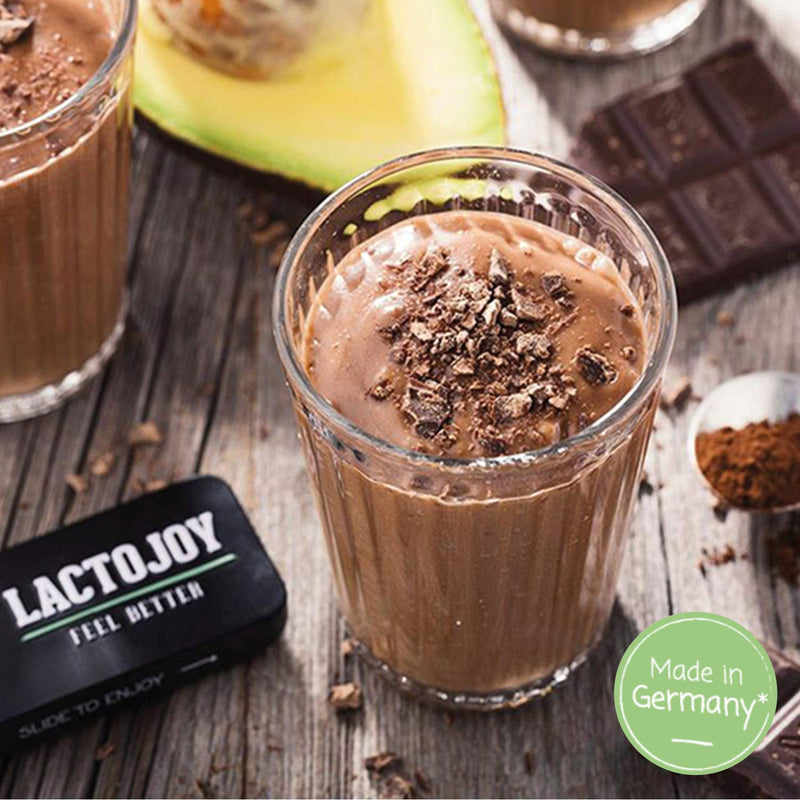 [Australia] - LactoJoy Lactase Tablets | Helps with Lactose Intolerance | Contains 80 Pcs. of Extra-Strength Dose (14,500 FCC) Lactase Enzyme Tablets | 100% Vegan | Supports The Lactose Digestion | Chemical Free 