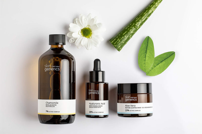 [Australia] - Skin Generics | Micellar Water 7% | 250ml | Cleanses, Calms and Hydrates| Face Make-up Remover | Facial Tonic | Micellar Water for All Skin Types | Paraben and Paraffin Free | 100% Vegan 