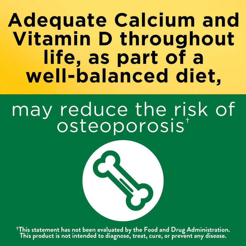 [Australia] - Nature Made Calcium 600 mg with Vitamin D3, 220 Tablets 
