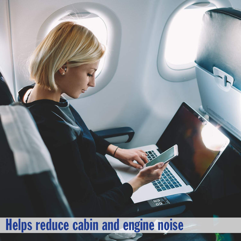 [Australia] - Mack’s Flightguard Airplane Pressure Relief Earplugs – 26dB NRR – Comfortable, Safe, Travel Ear Plugs 