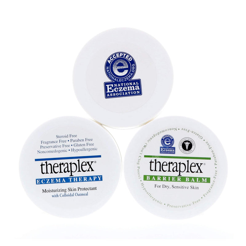 [Australia] - Theraplex Eczema Therapy (6 oz) - Moisturizing Skin Protectant with Natural Colloidal Oatmeal, Noncomedogenic, and Hypoallergenic, Fragrance-Free - National Eczema Association Seal of Approval 