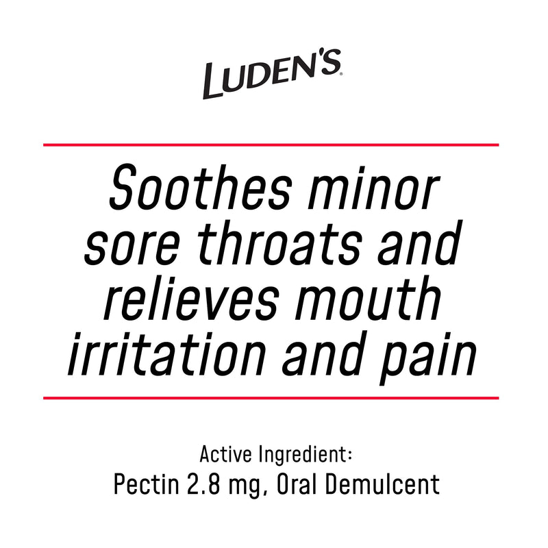 [Australia] - Ludens Deliciously Soothing Throat Drops, Wild Cherry Flavor, 90 Count 