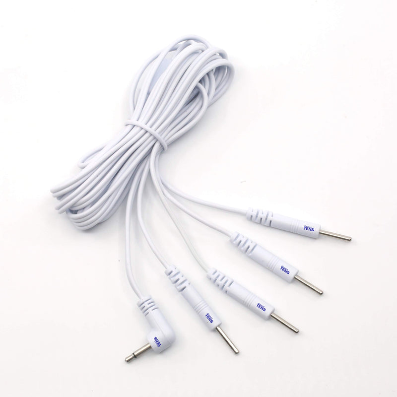 [Australia] - Tens Lead Wires, Port Doubler, 4 2mm Pin Connectors (2 Pack), Discount Tens Brand 2.5mm Mini-Plug 