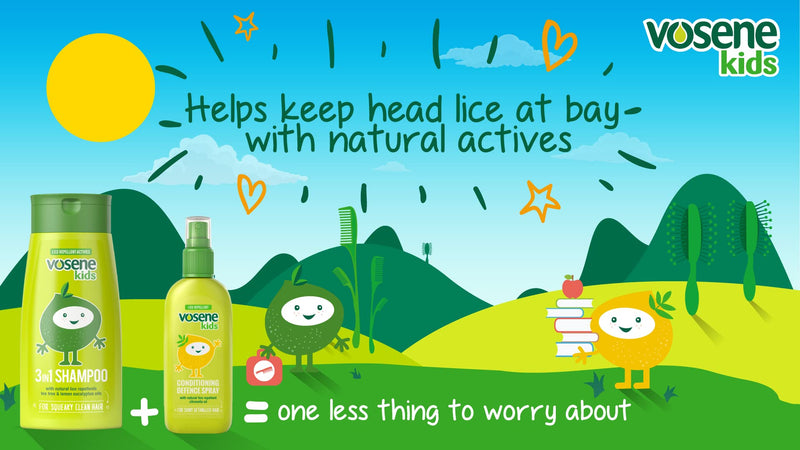 [Australia] - Vosene Kids Advanced Conditioning Defence Spray Head Lice Repellent 150 ml (Pack of 1) 