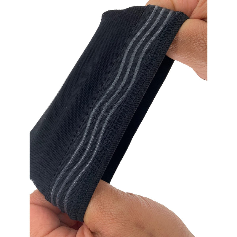 [Australia] - Mojo Compression Medical Opaque Lymphedema Compression Arm Sleeve - Wrist & Elbow - 20-30mmHg - Unisex - Black, XX-Large 