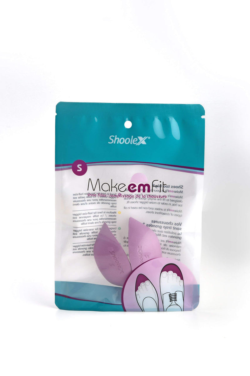 [Australia] - Shoolex, Big Shoe Filler, Unisex Shoe Inserts to Make Big Shoes Fit, Small Small (1 Pair) 