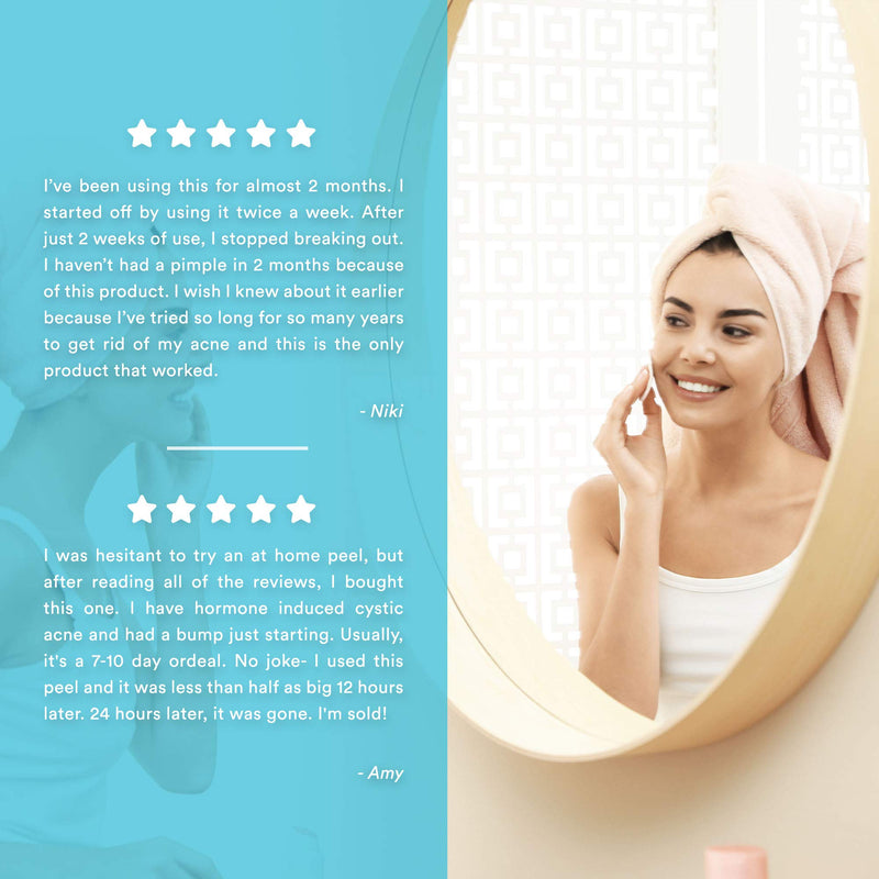 [Australia] - Salicylic 20% Gel Peel, Breakout and Pore Minimizer and Cleanser, Strength Level 2, 15-30 Full Facial Chemical Peels, 1 fl oz. e, 30 ml 