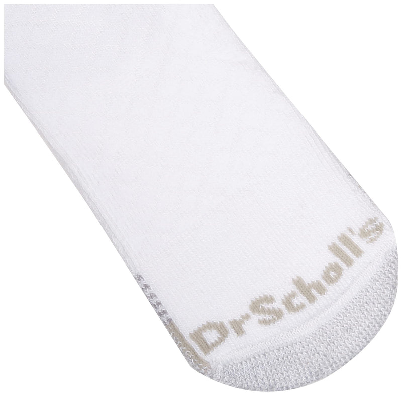 [Australia] - Dr. Scholl's Women's Casual Sock (Pack of 4) One Size White 