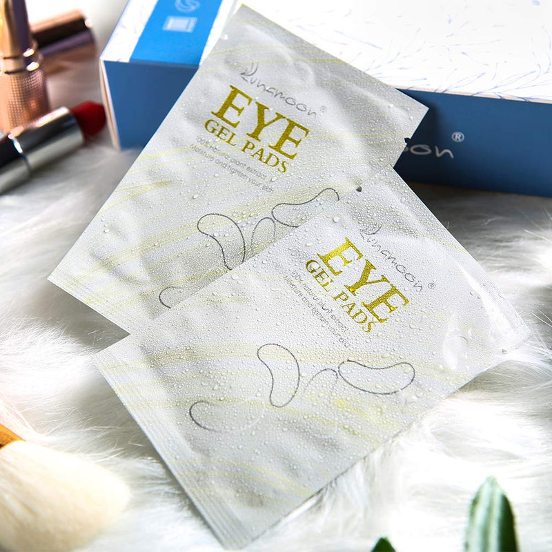 [Australia] - Lunamoon Eye Lash Extension Pads 100 pairs Under Eye Pads for Lash Extensions Lint Free Lash Pads Extension Eye Pads 