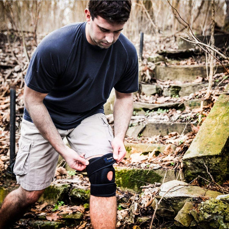 [Australia] - Winzone Knee Brace by ComfyMed Premium Adjustable Compression Support Sleeve CM-KB19 for Sport or Pain Relief 
