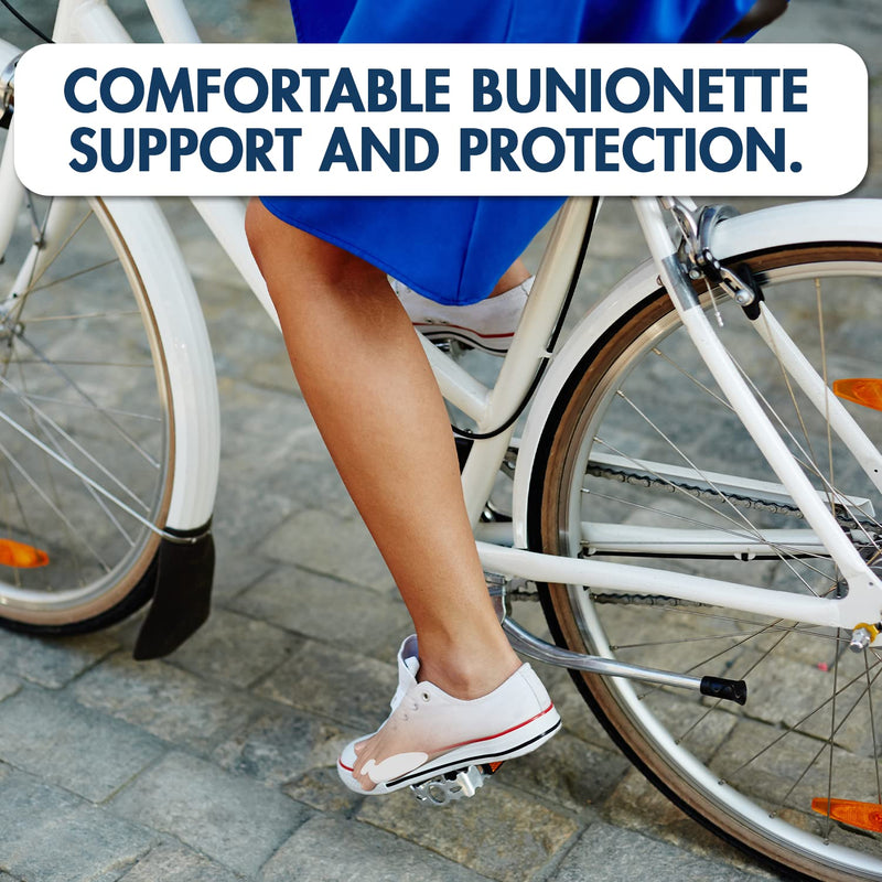 [Australia] - Dr. Frederick's Original Tailor's Bunion Shield Spacers - Soft Gel Bunionette Pads with Spacer - Tailors Bunion Pad Corrector - Fast Pain Relief for Men & Women - Pinky Toe Protection - 6 ct. 