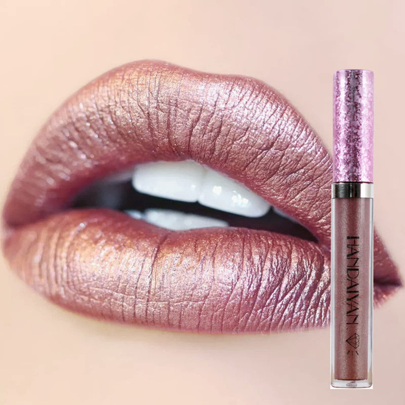 [Australia] - Lip Stick,Matte Lipstick Pink Lipstick Makeup Metallic Light Lipsticks,Lipsticks For Women Long Lasting Waterproof Non-Stick Cup Not Fade Glitter Pink Lipstick Gift 1PC #03 