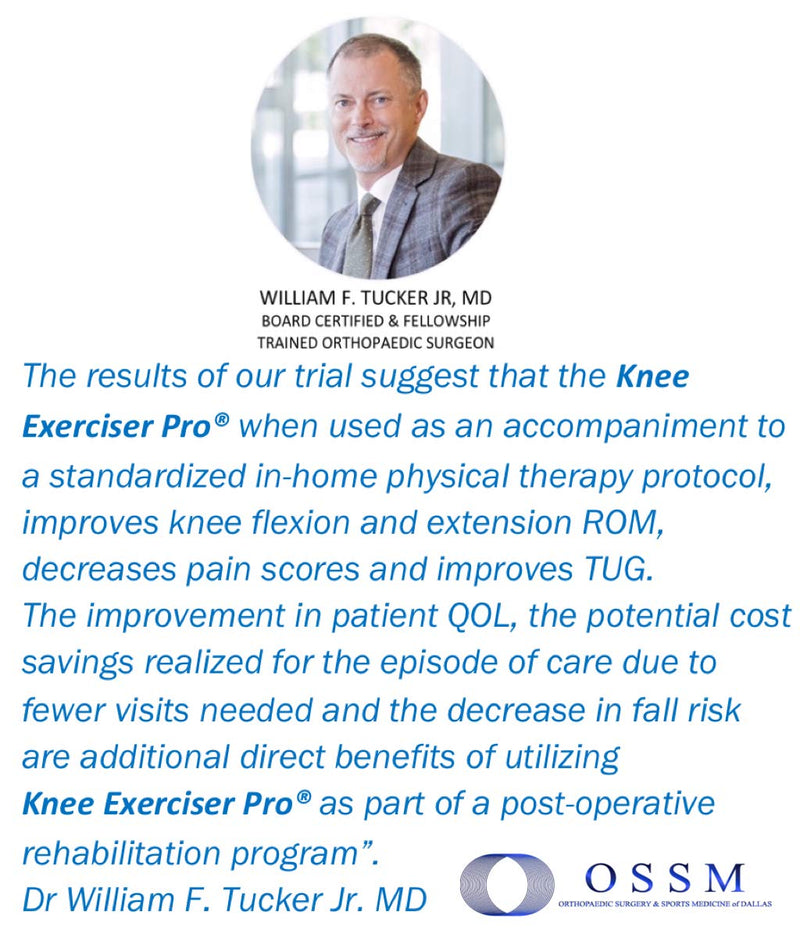 [Australia] - Knee Exerciser Pro Single Knee Pulley: Knee Therapy, TKA, ACL & Knee Contracture Rehab 