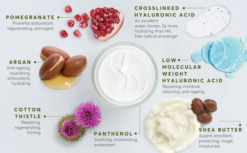 [Australia] - Aphrodite Nourishing & Firming Night Cream - Hydrating and Firming Night Cream with Hyaluronic Acid & Argan Oil (50 ml / 1.70 fl oz) 