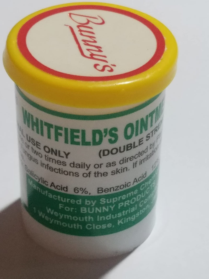 [Australia] - Bunny's Jamaican Whitfield's Ointment 28g, Double Strength, Treatment for Fungus Infection of The Skin, White, 0.98 Ounce (Pack of 1) 