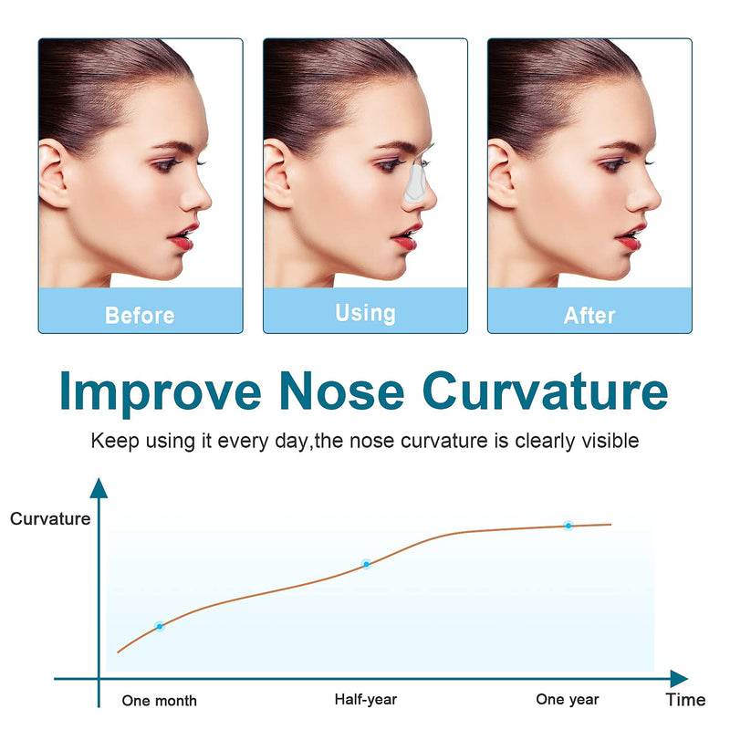 [Australia] - Nose Shaper Clip, FERNIDA Nose Up Lifting Magic Clip Nose Shaper for Wide Noses Beauty Nose Slimmer Device Pain Free High Up Tool 