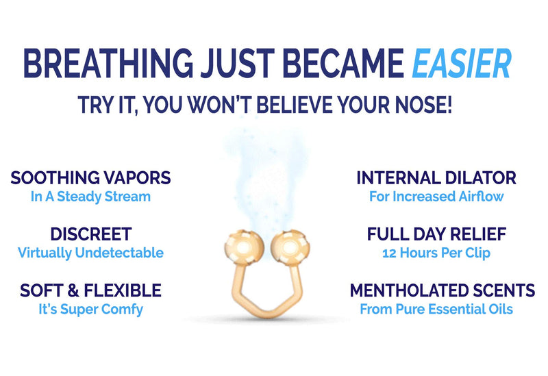 [Australia] - Vapor Soothers Nasal Dilator Clips, Anti Snoring, Instant Nasal Congestion Relief, Anti Snore Aid, Nighttime Lavender, Snore Stopper, 28 Count, Drug-Free 28 Count (Pack of 1) 