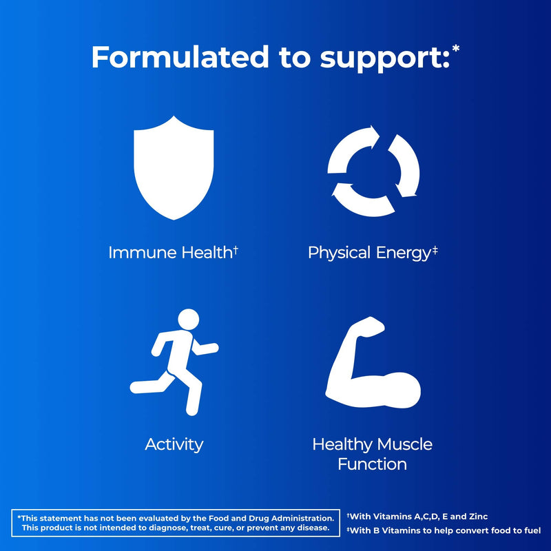 [Australia] - One A Day Men’s Pro Edge Multivitamin, Supplement with Vitamin A, Vitamin C, Vitamin D, Vitamin E and Zinc for Immune Health Support* and Magnesium for Healthy Muscle Function, 50 Count 