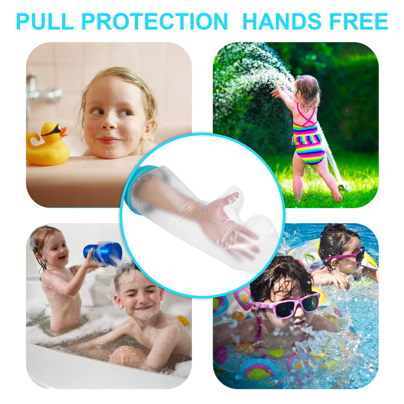 [Australia] - Kids Waterproof Cast Cover Arm，Protector for Shower Bath, Reusable Arm Cast Sleeve Bag Covers for Broken Hand, Wrist, Fingers, Surgery Burns 