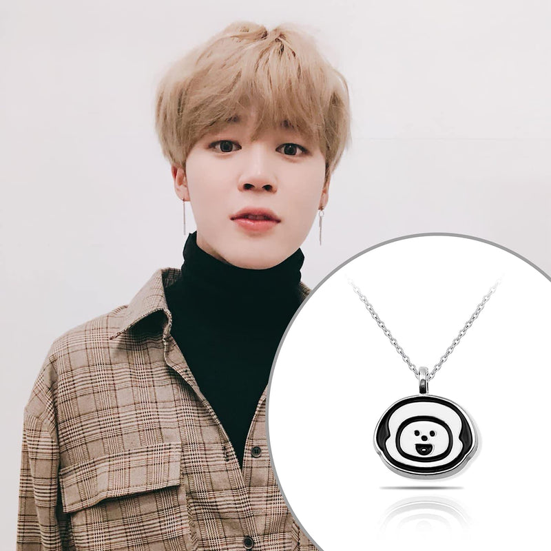 [Australia] - Kpop BTS Necklace BTS Bangtan Boys Jimin JIN JK JHOPE SUGA V RM merchan for Army Gift CHIMMY 