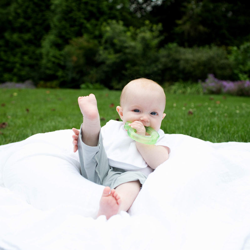 [Australia] - green sprouts baby-girls Bibs 10 Count (Pack of 1) White 