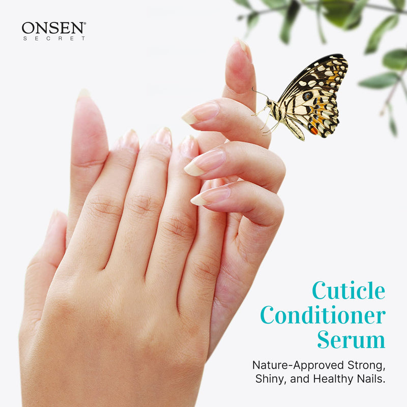[Australia] - Onsen Cuticle Cream 1pk, Cuticle Oil in Deep Action - Japanese Natural Healing Minerals Nail Care Serum and Butter, Sooth, Repair, and Strengthen Cuticles and Nails, Visible Results, Non-Greasy - 1oz 1 Fl Oz (Pack of 1) 