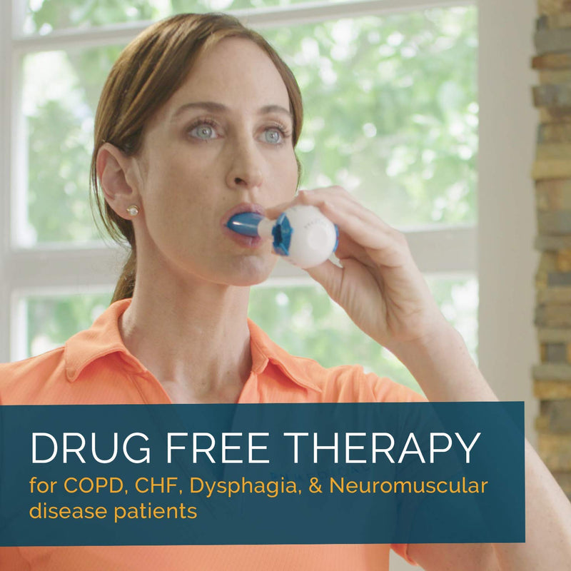 [Australia] - The Breather │ Natural Breathing Lung Recovery Exerciser Trainer for Drug-Free Respiratory Therapy │ Breathe Easier with Stronger Lungs │ FSA/HSA Eligible 