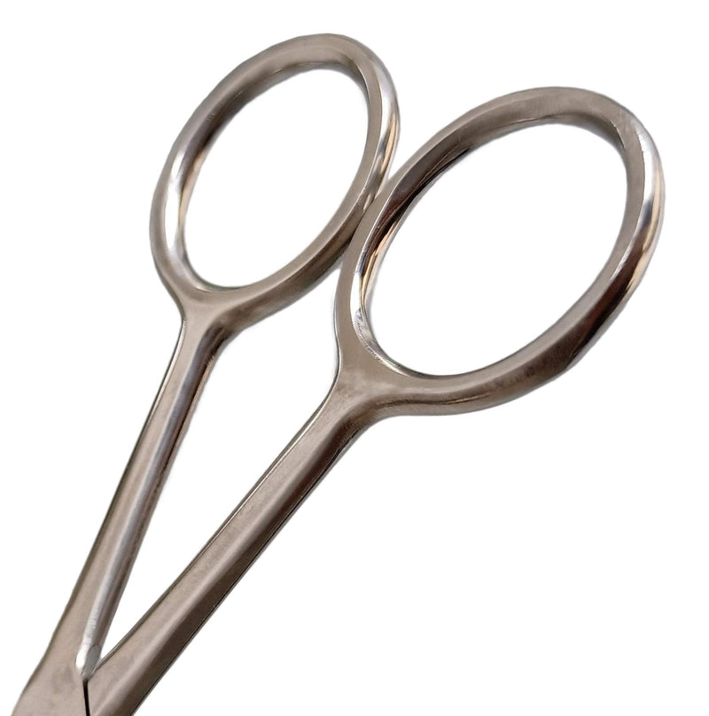[Australia] - Trimming-Nasal Scissors-4.5 Rounded for Nose,Eyebrow,Ear,Dog Hair Probe Straight. 
