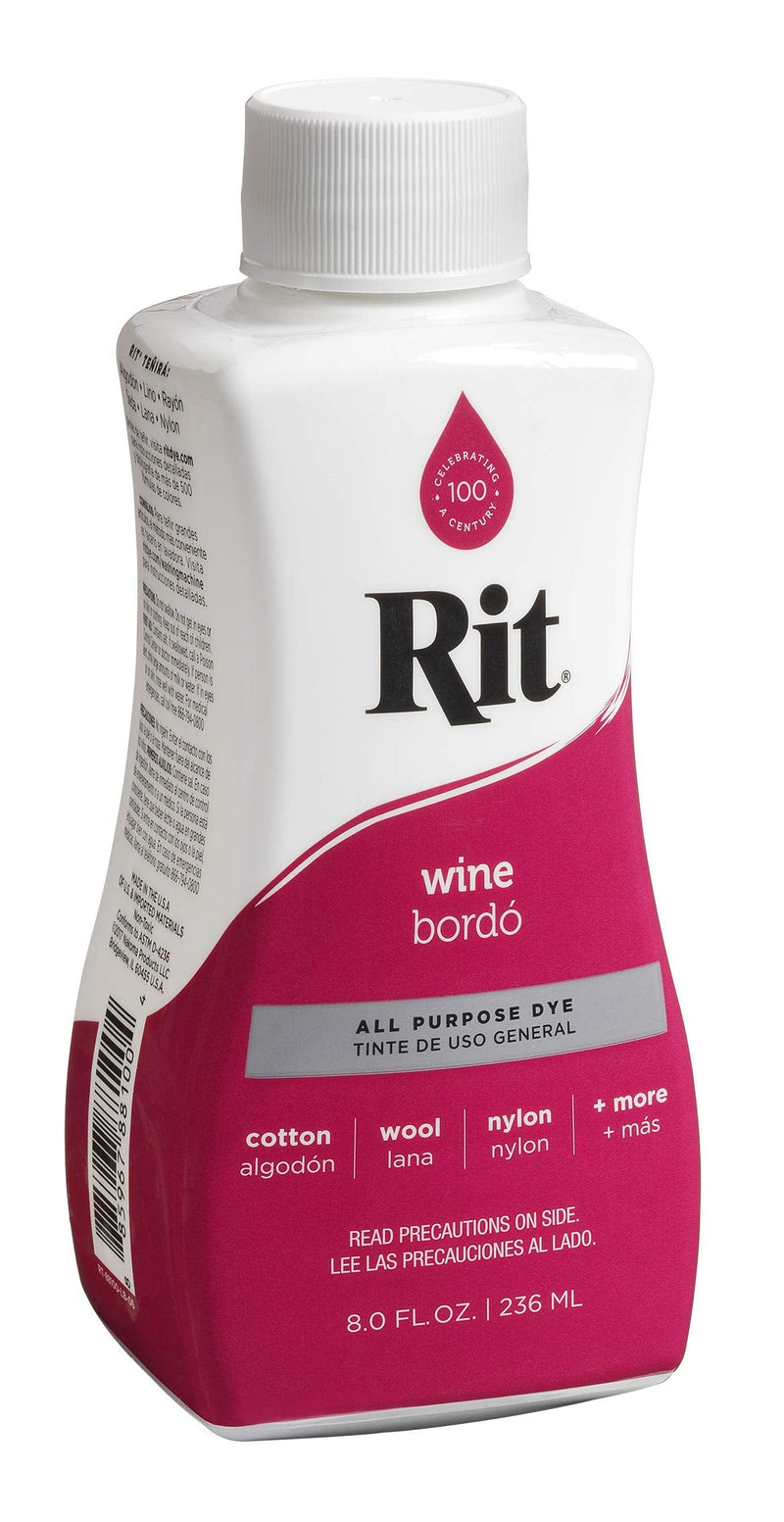 [Australia] - Rit All-Purpose Liquid Dye, Wine 8 Fl Oz 