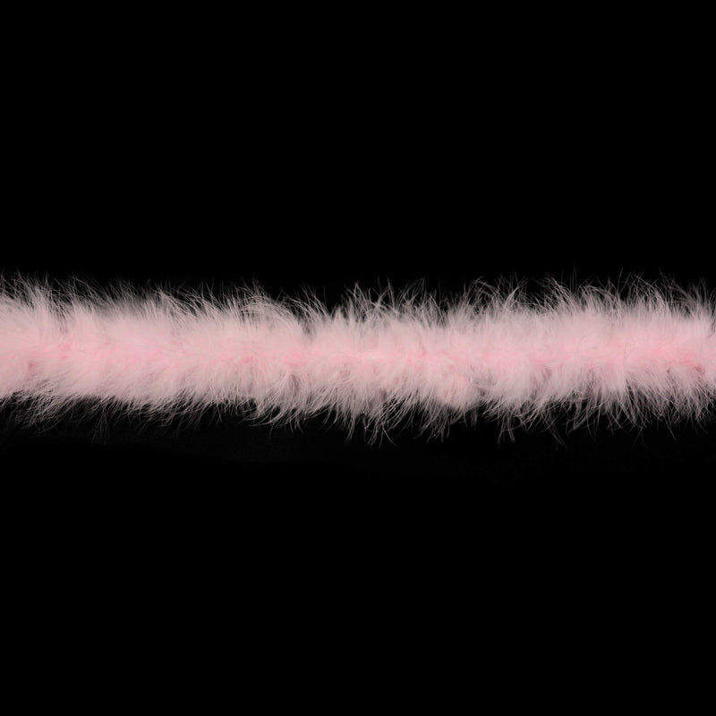[Australia] - 72" Long Fluffy Marabou Feather Boa for DIY Craft Home Decor 22g Baby Pink 